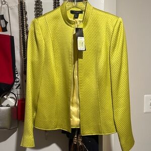 Chartreuse Quilted Women's Jacket